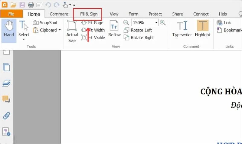 Cách chèn chữ ký vào file pdf bằng Adobe Acrobat Reader