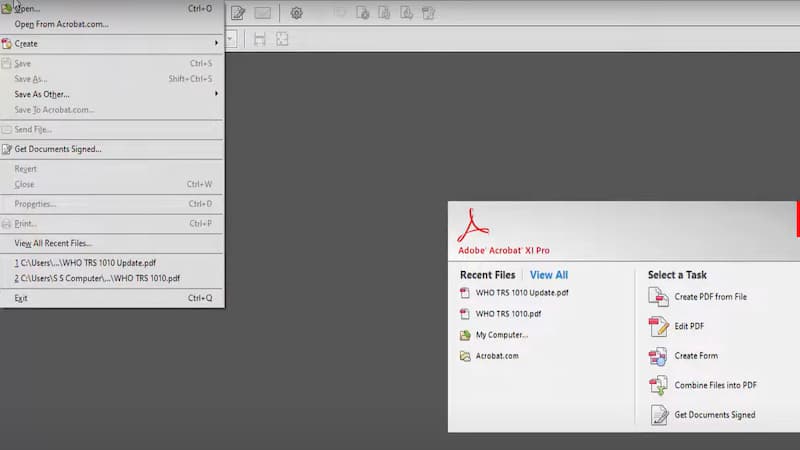 Cách ký trên file pdf bằng Acrobat XI