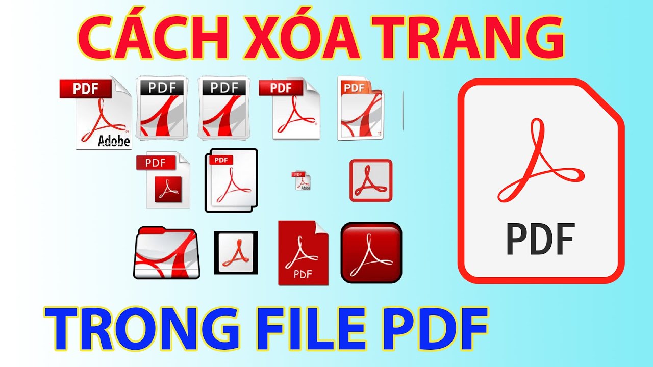 Xóa trang khỏi tệp PDF