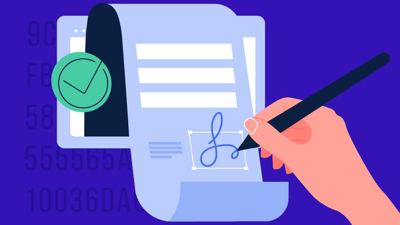 Chèn chữ ký vào PDF trên điện thoại