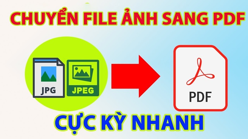 cách chuyển ảnh sang PDF online miễn phí