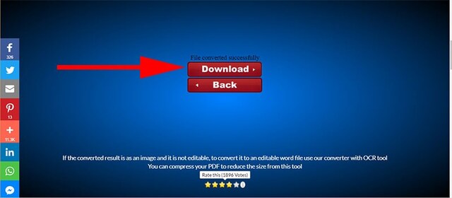 tải file PDF qua Word bằng ConvertPDFtoWord.net