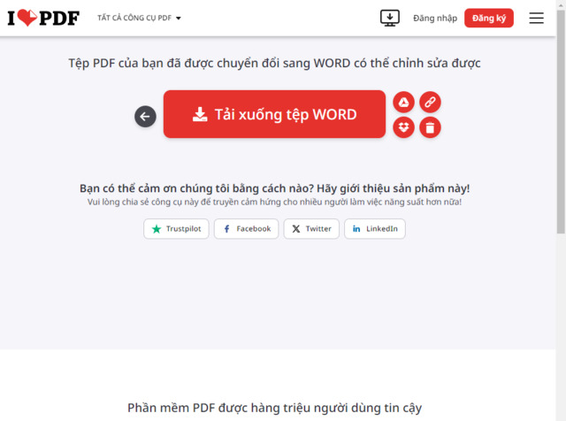 tải xuống tệp pdf sang word