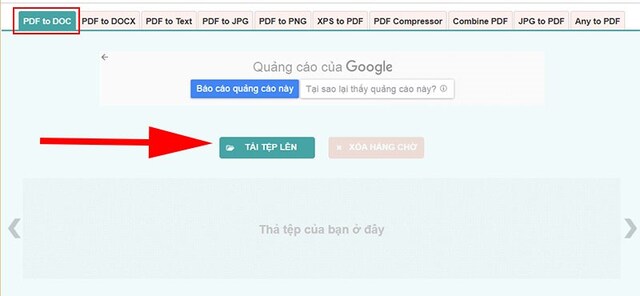 cách chuyển file PDF sang word trên máy tính bằng pdf2doc