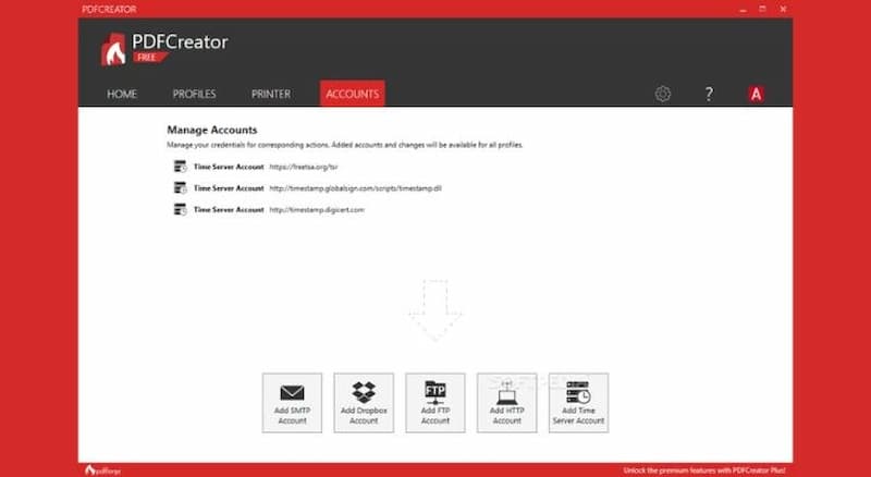 Phần mềm pdf PDFCreator