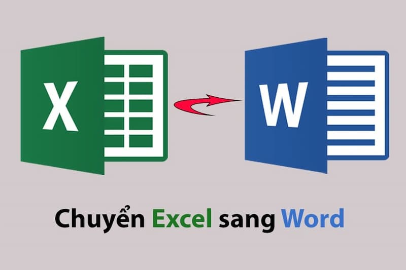 Vì sao cần chuyển Excel sang Word?