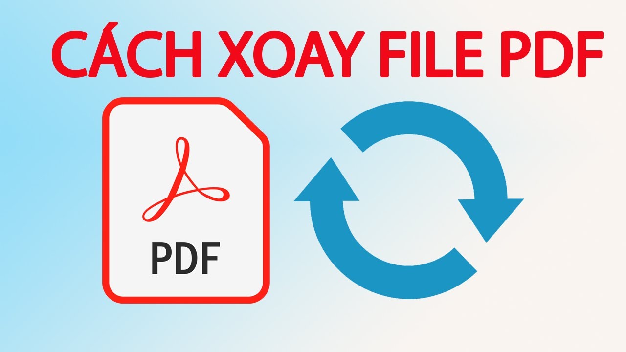 cách xoay file PDF online miễn phí
