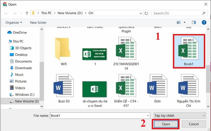 Xử lý khi chuyển file Excel sang Word bị lỗi font